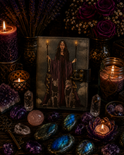 Load image into Gallery viewer, Hecate With Her Dogs Journal (Hekate, Goddess, Book of Shadows, Spell Book)