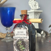 Load image into Gallery viewer, Deadly Nightshade Banishing Spell Jar (Removal, Banishment, Protection)