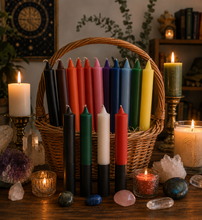 Load image into Gallery viewer, Jumbo Ritual Candles (10 Single Colors, 4 BiColors to Choose From)