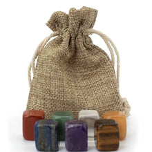 Load image into Gallery viewer, Chakra Stone Meditation Set