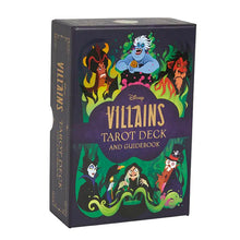 Load image into Gallery viewer, Disney Villans Tarot Deck & Guidebook (Fortune Teller, Divination, Intuition)