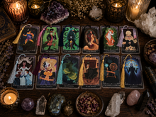 Load image into Gallery viewer, Disney Villans Tarot Deck & Guidebook (Fortune Teller, Divination, Intuition)