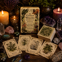 Load image into Gallery viewer, Green Witch Oracle (Divination, Oracle, Fortune Telling)