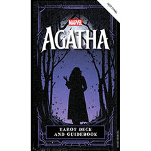 Load image into Gallery viewer, Agatha All Along Tarot Deck & Guidebook (Fortune Teller, Divination, Intuition)