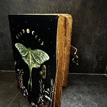 Load image into Gallery viewer, Luna Moth Journal (Book of Shadows, Spell Book)