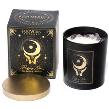 Load image into Gallery viewer, Esoteric Gem Candle - Purifying Moon (Purification, Clearing, Removes Negativity)