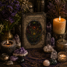 Load image into Gallery viewer, Necronomicon Tarot Deck & Guidebook (Fortune Teller, Divination, Intuition)