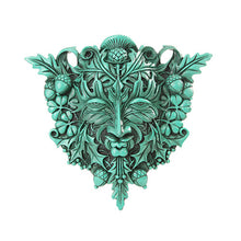 Load image into Gallery viewer, Green Man Plaque (Birth, Growth, Death, Rebirth, Sacred Truths of Nature)