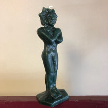 Load image into Gallery viewer, Large Green Devil Beeswax Candle (Financial Hardship, Emergency Money, Remove Financial Obstacles, Collect Debt)