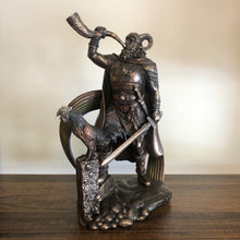 Load image into Gallery viewer, Heimdall Norse God Statue (Foreknowledge, Battle, Warrior)