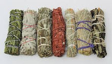 Load image into Gallery viewer, White Sage Smudges (20 Varieties to Choose From) Approx. 4"