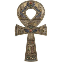 Load image into Gallery viewer, Egyptian Ankh Wall Plaque (Life Symbol)
