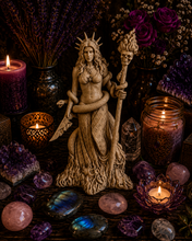 Load image into Gallery viewer, Hecate Goddess Statue (Crossroads, Decisions, Protection, Illumination)

