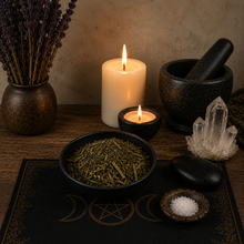 Load image into Gallery viewer, Rue Herb (Exorcism, Protects Money, Spell Breaker, Stay Home)
