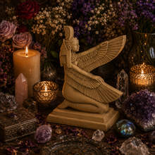 Load image into Gallery viewer, Maat Goddess Statue (Truth, Balance, Order, Harmony, Law, Morality, Justice)
