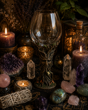 Load image into Gallery viewer, Green Man Ceremonial Chalice (Honor, God, Nature Spirit)
