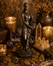 Load image into Gallery viewer, Fortuna Goddess (Fortune, Chance, Money, Means, Prosperity)

