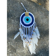 Load image into Gallery viewer, Evil Eye Dream Catcher (Sleep, Dream, Peace)
