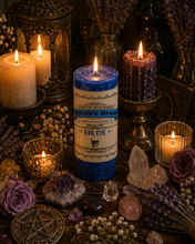 Load image into Gallery viewer, Witch's Brew Evil Eye Candle (Protection, Evil Eye)
