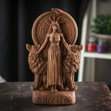 Load image into Gallery viewer, Hecate Statue (Magic, Witchcraft, the Moon, Crossroads)
