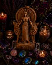 Load image into Gallery viewer, Hecate Statue (Magic, Witchcraft, the Moon, Crossroads)
