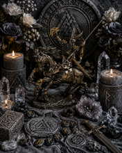 Load image into Gallery viewer, Odin God Statue, Alfather (Norse, Wisdom, War, Battle, Death, Magic, Poetry, Prophecy, Victory, The Hunt)
