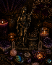 Load image into Gallery viewer, Hestia Goddess (Hearth, Maiden, Fire, Peaceful Family, Building Houses, Presiding Over Sacrifices)
