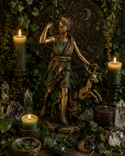 Load image into Gallery viewer, Diana With the Deer, Artemis (Hunt, Midwife, Virginity, Independence)
