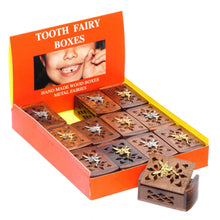 Load image into Gallery viewer, Rose Wood Tooth Fairy Box (Keepsake)

