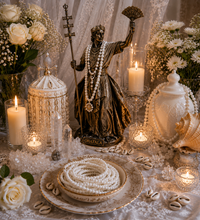 Load image into Gallery viewer, Obatala Collares, Necklaces (Illumination, Clarity, Purity, Discernment, Creator of Human Bodies)
