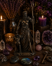 Load image into Gallery viewer, Hades God Statue, Greek (Underworld, Dead, Wealth, Great Riches)
