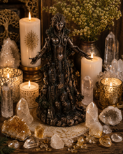 Load image into Gallery viewer, Danu Goddess Statue (Mother, Female Strength, Power, Fertility, Growth, Abundance Agriculture Bounty, Nurturing Nature)
