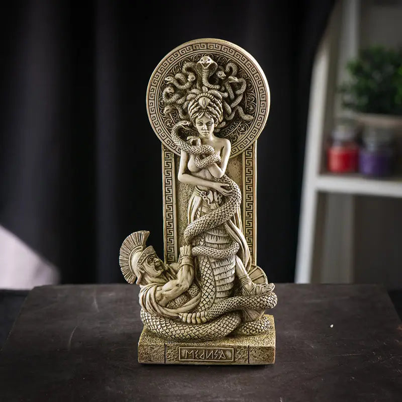 Medusa Statue (Protection, Feminine Empowerment)