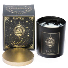 Load image into Gallery viewer, Esoteric Gem Candle - Eyes of Providence (Evil Eye, Protection)
