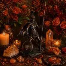 Load image into Gallery viewer, Mars God Statue (Roman, Agriculture, Fertility, War)
