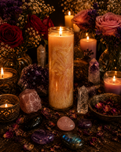 Load image into Gallery viewer, Milk of the Beloved Woman Palm Wax Fixed Candle (Love Draw, Only Mine)
