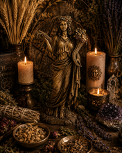 Load image into Gallery viewer, Demeter Goddess Statue (Harvest, Fertility, Abundance)
