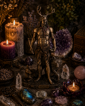 Load image into Gallery viewer, Herne Statue (Hunter, Forest)
