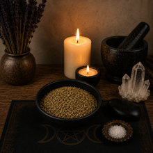 Load image into Gallery viewer, Lady's Mantle Herb (Attraction, Fertility, Protection, Love)
