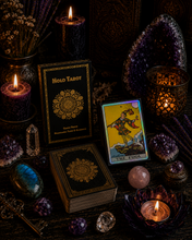 Load image into Gallery viewer, Holographic Tarot Rider Waite Style Deck (Intuition, Psychic Development, Spirit Communication)
