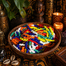 Load image into Gallery viewer, 7 African Powers Collares, Necklaces (Luck, Protection, Power, Orishas)
