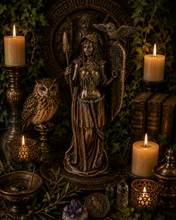 Load image into Gallery viewer, Athena Goddess Statue (Wisdom, Warfare, Protector of Cities, Practical Arts, Handicraft)
