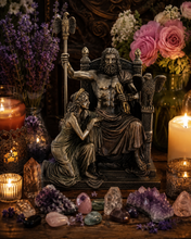 Load image into Gallery viewer, Zeus and Hera at the Throne (Marriage, Love, Endurance)
