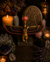 Load image into Gallery viewer, Isis Goddess Statue (Magic, Fertility, Motherhood, Death, Healing, Rebirth)
