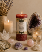 Load image into Gallery viewer, Home Blessing Affirmation Candle (Cleansing, Blessings, Comfort, Balance)
