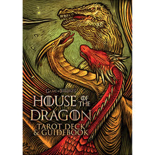 Load image into Gallery viewer, House of the Dragon Tarot Deck &amp; Guidebook (Fortune Teller, Intuition, Divination)
