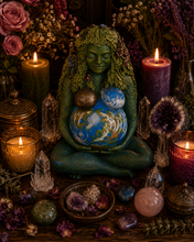 Load image into Gallery viewer, Gaia Statue, 7" Tall (Earth, Mother, Nurturer)
