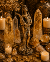 Load image into Gallery viewer, Fortuna Goddess Statue (Fortune, Chance, Money, Means, Prosperity)
