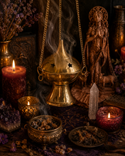Load image into Gallery viewer, Brass Incense Censor
