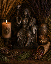 Load image into Gallery viewer, Demeter Goddess Statue (Harvest, Agriculture, Fertility, Four Seasons)
